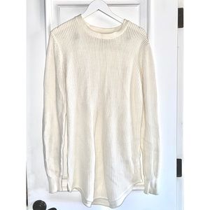 UNIF x Urban Outfitters Cream Tunic Sweater